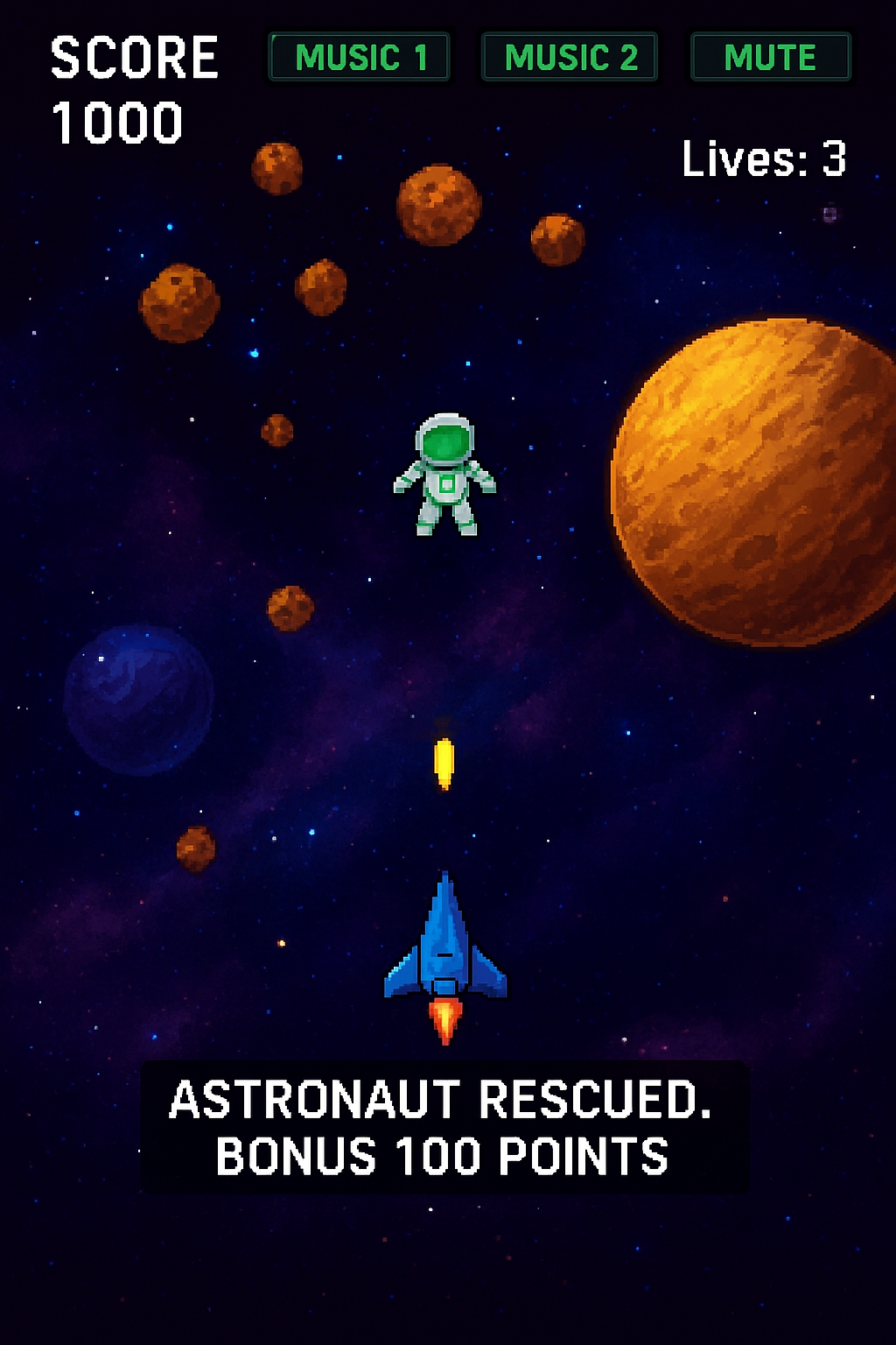save astronauts